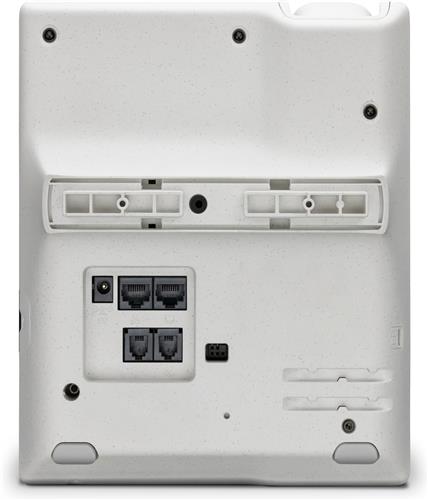 POLY Edge E350 IP Phone and PoE-enabled telefono IP Nero 8 linee IPS Wi-Fi