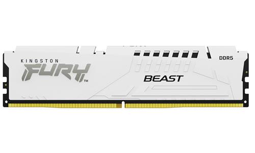 Kingston Technology FURY Beast 16GB 6000MT/s DDR5 CL36 DIMM White EXPO