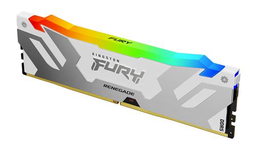 16GB DDR5-7600MT/S CL38 DIMM FURY Renegade RGB White XMP