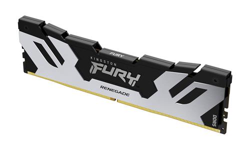 Kingston Technology FURY 24GB 8000MT/s DDR5 CL38 DIMM Renegade Silver