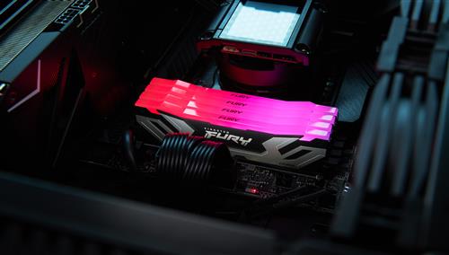 Kingston Technology FURY 24GB 8800MT/s DDR5 CL42 CUDIMM Renegade RGB Silver