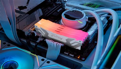 Kingston Technology FURY 24GB 8800MT/s DDR5 CL42 CUDIMM Renegade RGB Bianco