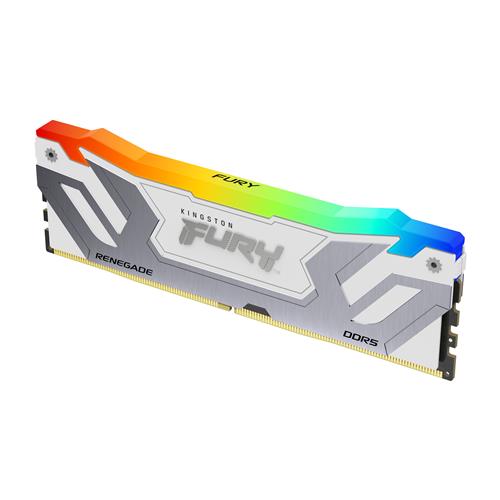 24GB DDR5-8400MT/S CL40 CUDIMM FURY Renegade RGB White XMP
