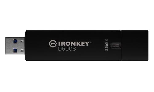 Kingston Technology IronKey 256GB D500S FIPS 140-3 Lvl 3 AES-256