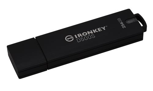 Kingston Technology IronKey 256GB D500S FIPS 140-3 Lvl 3 AES-256