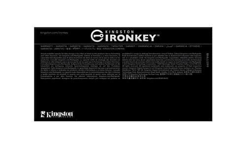 Kingston Technology IronKey 256GB D500S FIPS 140-3 Lvl 3 AES-256