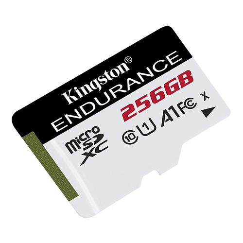256GB MICROSDXC ENDURANCE 95R/45W C10 A1 UHS-I CARD ONLY
