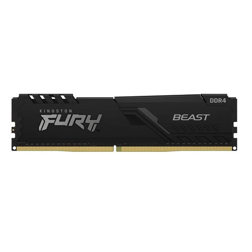 Kingston Technology FURY Beast 32GB 3200MT/s DDR4 CL16 DIMM (Kit da 4) Black