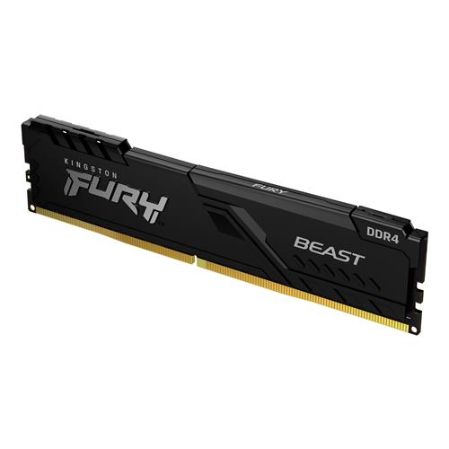 Kingston Technology FURY Beast 32GB 3600MT/s DDR4 CL17 DIMM (Kit da 4) Black