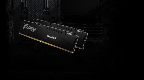 32GB DDR5 6400MT/S CL32 DIMM FURY Beast Black EXPO