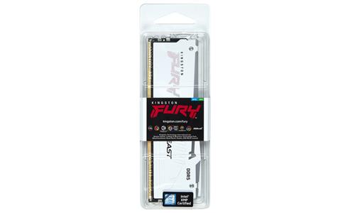 Kingston Technology FURY Beast 32 GB 5600 MT/s DDR5 CL36 DIMM White RGB EXPO