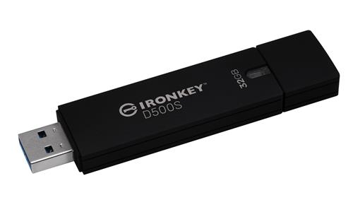 32GB IRONKEY D500S FIPS 140-3 Lvl 3 (Pending) AES-256