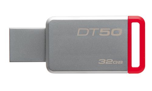 32GB USB 3.0 DATATRAVELER 50 METAL/RED
