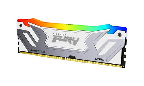 Kingston Technology FURY 48GB 8800MT/s DDR5 CL42 CUDIMM (Kit da 2) Renegade RGB White