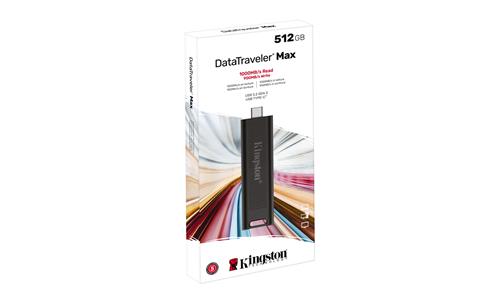 Kingston Technology DataTraveler 512GB Max 1000R/900W USB 3.2 Gen 2