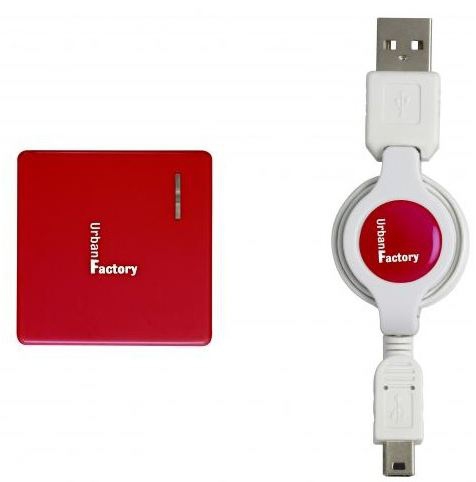 Urban Factory MHU04UF hub di interfaccia Rosso