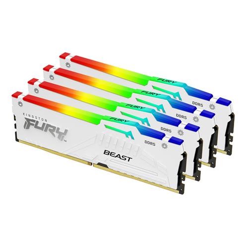 64GB DDR5-5200MT/S CL40 DIMM (KIT OF 4) BEAST WHITE RGB XMP
