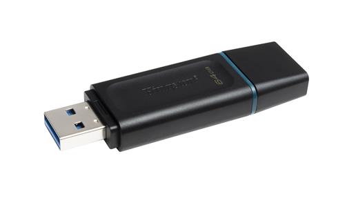 64GB DT EXODIA USB3.2 GEN 1 (BLACK + TEAL) 2 PIECES