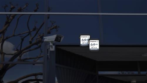 64GB SDXC INDUSTRIAL C10 -40C to 85C UHS-I U3 V30 A1 pSLC