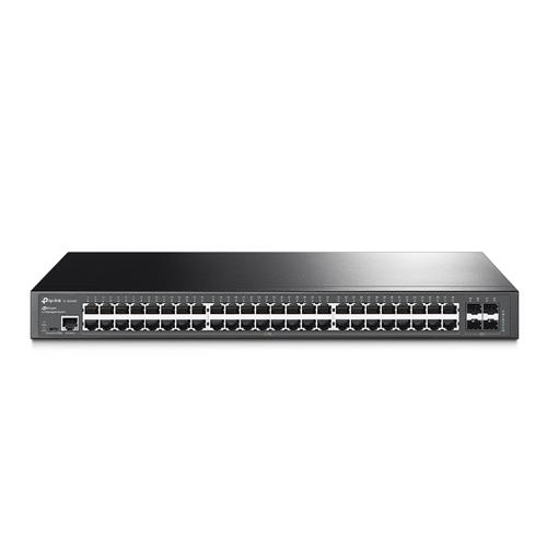 TP-Link JetStream TL-SG3452 switch di rete Gestito L2 Gigabit Ethernet (10/100/1000) 1U Nero