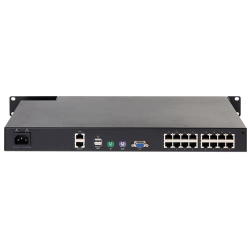 APC KVM1116R switch per keyboard-video-mouse (kvm) Montaggio rack Nero