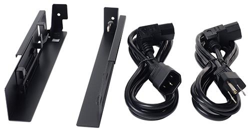 APC KVM-LCDMOUNT kit di fissaggio Nero
