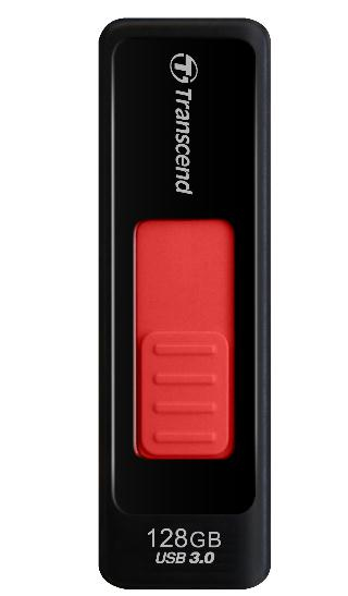 Transcend JetFlash elite JetFlash 760, 128GB unità flash USB USB tipo A 3.2 Gen 1 (3.1 Gen 1) Nero, Rosso