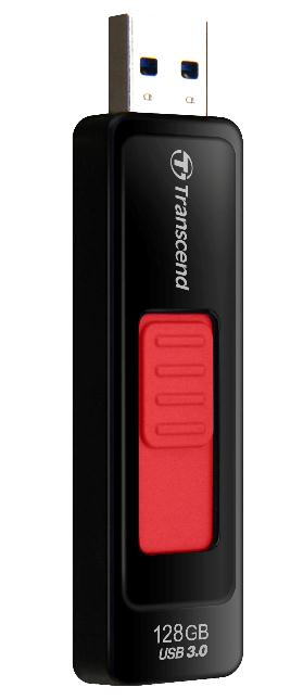 Transcend JetFlash elite JetFlash 760, 128GB unità flash USB USB tipo A 3.2 Gen 1 (3.1 Gen 1) Nero, Rosso