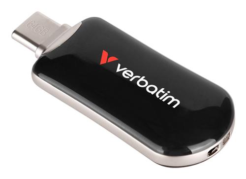 PLECTRA USB-C FLASH DRIVE BLACK 64GB