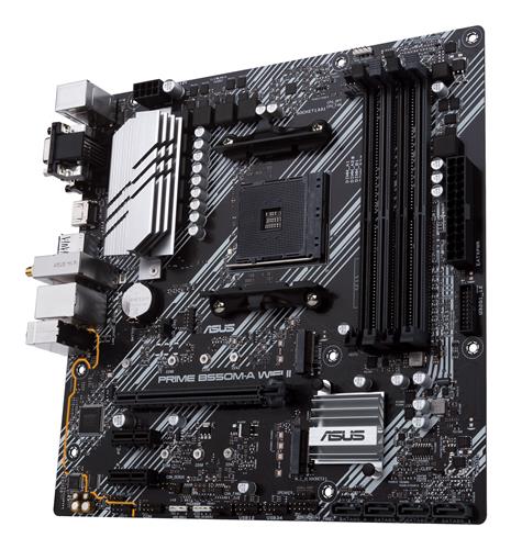 ASUS PRIME B550M-A WIFI II AMD B550 Socket AM4 micro ATX
