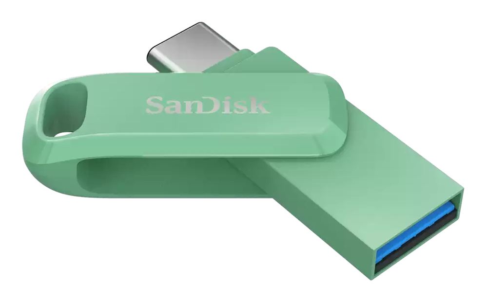 SanDisk Ultra Dual Drive Go unità flash USB 1 TB USB tipo-C 3.2 Gen 1 (3.1 Gen 1) Verde