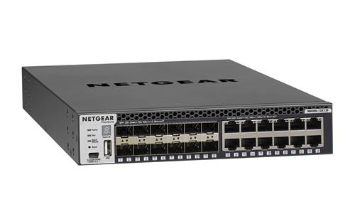 NETGEAR M4300-12X12F Gestito L2/L3 10G Ethernet (100/1000/10000) 1U Nero