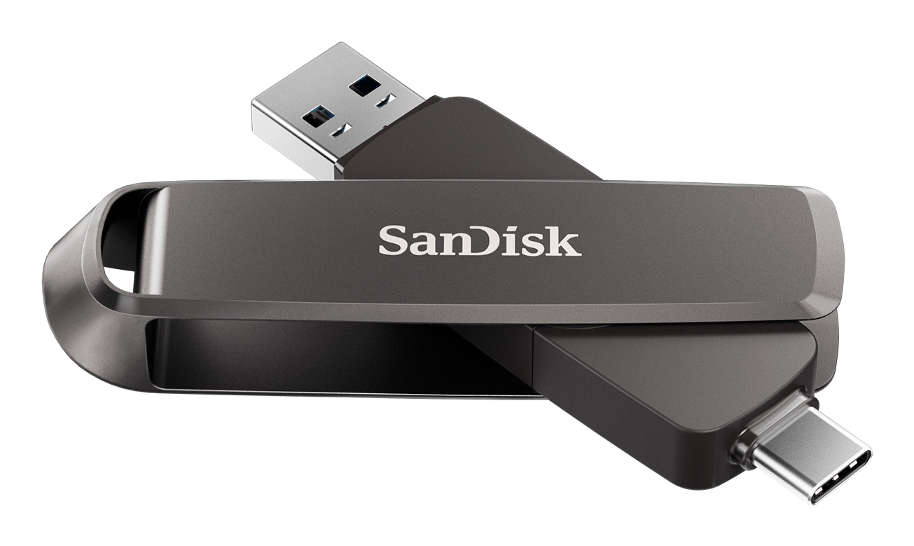 SanDisk Extreme PRO unità flash USB 256 GB USB Type-C/USB Type-A 3.2 Gen 2 (3.1 Gen 2) Nero