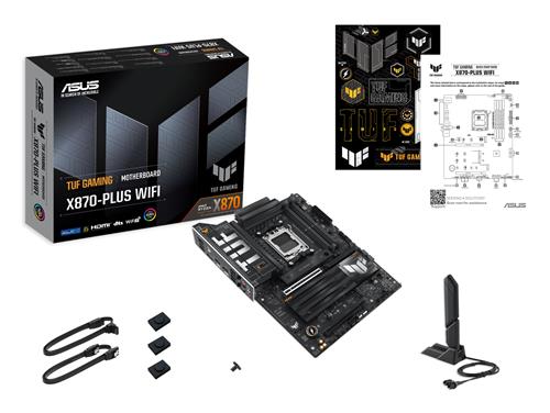 ASUS TUF GAMING X870-PLUS WIFI AMD X870 Socket AM5 ATX