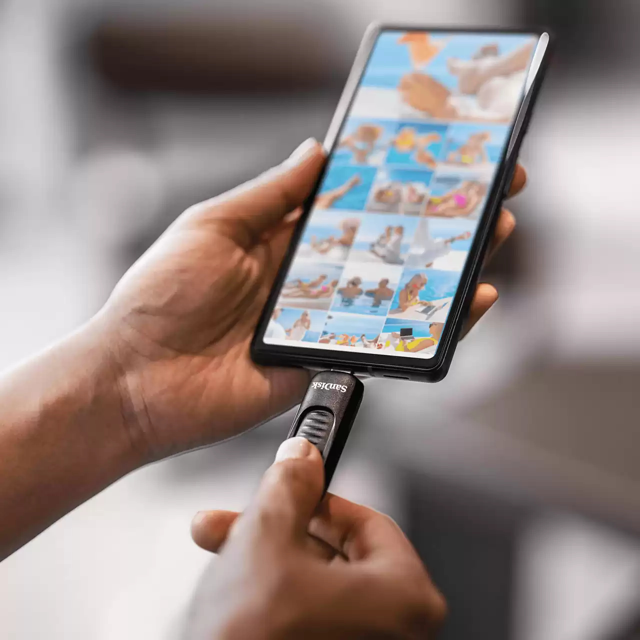 SanDisk SDCZ480-1T00-G46 unità flash USB 1 TB USB tipo-C 3.2 Gen 1 (3.1 Gen 1) Nero