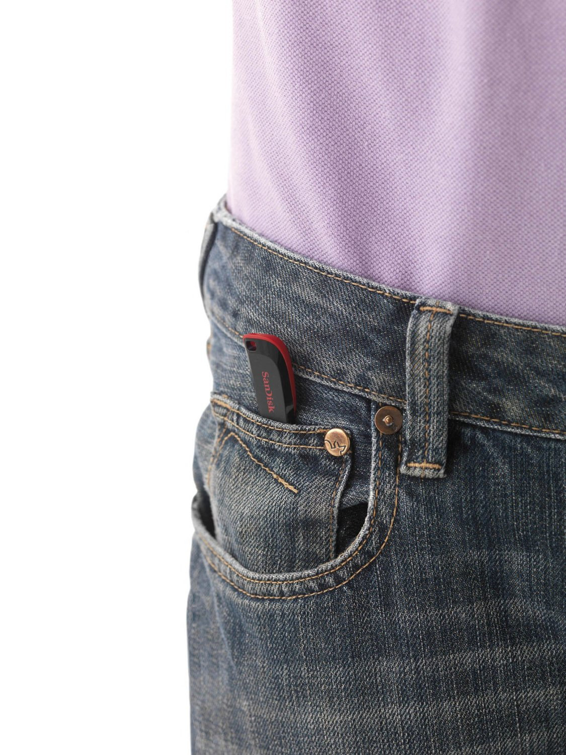 SanDisk Cruzer Blade unità flash USB 128 GB USB tipo A 2.0 Nero, Rosso