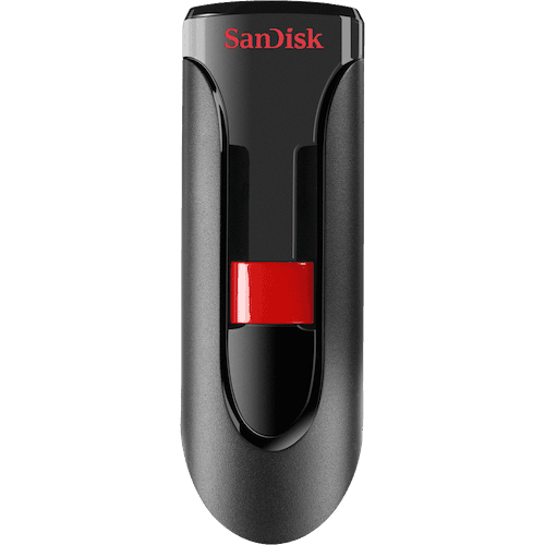 SanDisk Cruzer Glide unità flash USB 256 GB USB tipo A 2.0 Nero, Rosso