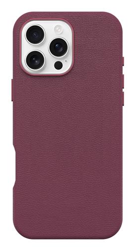 OB SYM CACTUS LEATHER APPLE iPhone 16 ProMax MaroonBells-red