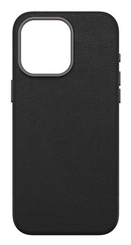 OB SYMETRY APPLEIPHONE 15PROMAX Cactus Leather Noir Ash black