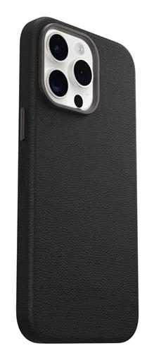 OB SYMETRY APPLEIPHONE 15PROMAX Cactus Leather Noir Ash black