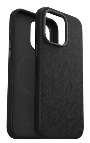 OB SYMETRY APPLEIPHONE 15PROMAX Cactus Leather Noir Ash black