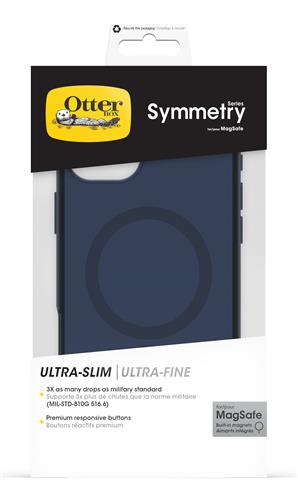 OB SYMM CLEAR MAGSAFE APPLE iPhone 16 Plus Blue Bear - blue