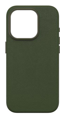 OB SYMMETRY APPLE IPHONE 15PRO Cactus Leather Groove green
