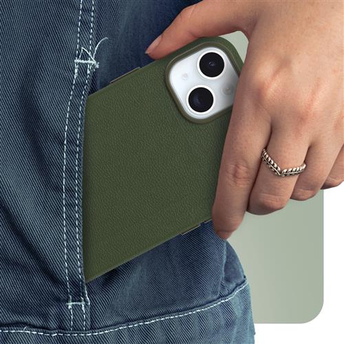 OB SYMMETRY CACTUS LEATHER Apple iPhone 15 Plus C.Groove gr