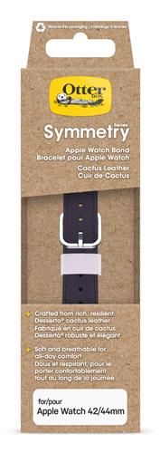 OB SYMTR APPLE WATCH BAND 10-L 44/45/46mm Plum Luxe - purple
