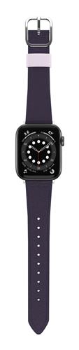 OB SYMTR APPLE WATCH BAND 10-L 44/45/46mm Plum Luxe - purple