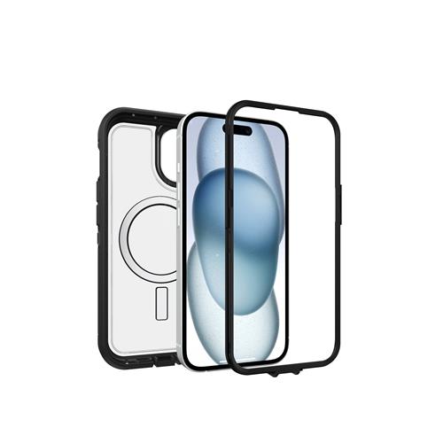 OB DEFND XT CLEAR APPLE IPHONE 16E/15/14/13 DARK SIDE-CLEAR/BL