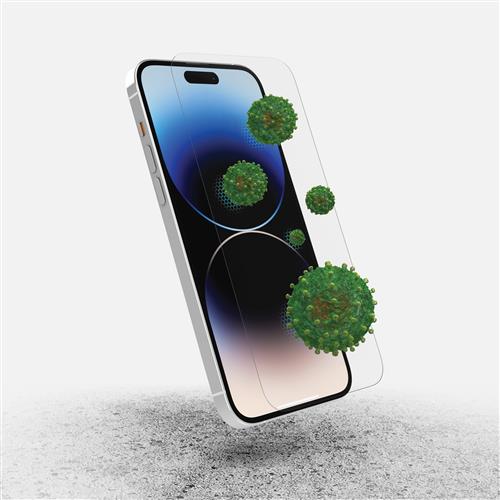OB PREM GLASS IPHONE 14 PROMAX ANTIMICRO APPLE CLEAR PROPACK