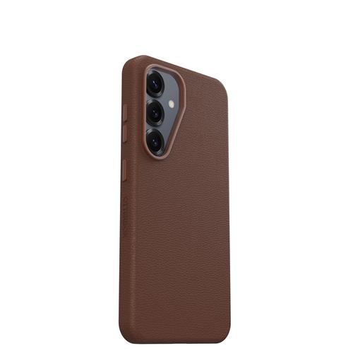 OB SYM CACTUS LEATHER SAMSUNG GALAXY S25 RICH ADOVE-BROWN
