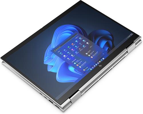 HP Elite x360 830 G9 Intel Core i5 i5-1235U Ibrido (2 in 1) 33,8 cm (13.3) Touch screen WUXGA 16 GB DDR5-SDRAM 512 GB SSD Wi-Fi 6E (802.11ax) Windows 11 Pro Argento